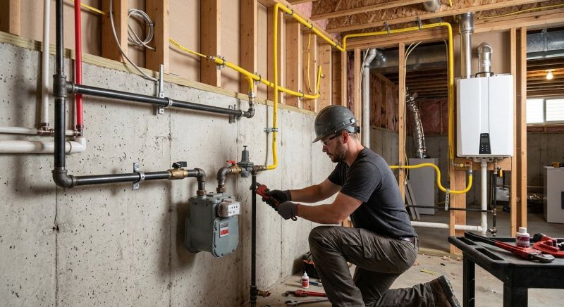 Natural Gas Plumbing in Fredericksburg, VA