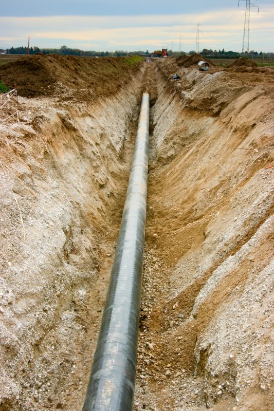 spade gas piping