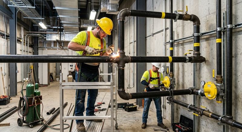 Commercial Gas Line Repair in Columbus, OH