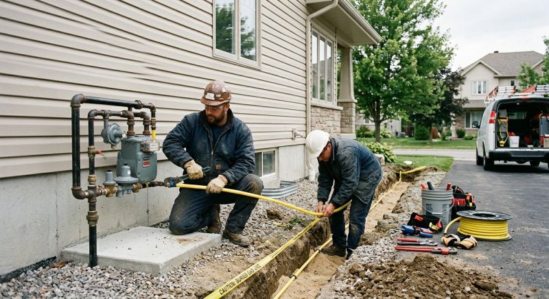 Gas Line Installation in Columbus, OH