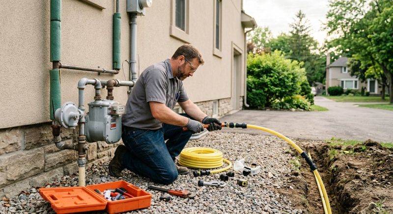 Gas Plumbing Repair in Fredericksburg, VA