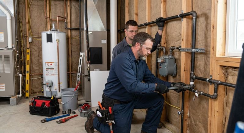 Residential Gas Piping in Fredericksburg, VA