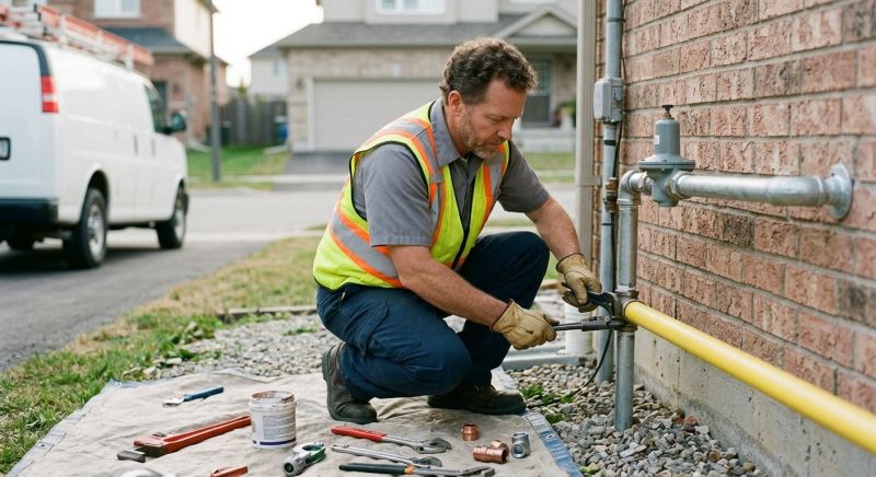 Residential Gas Piping in San Antonio, TX