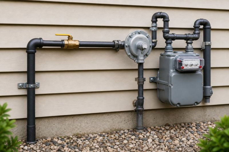 Residential Gas Piping in San Antonio, TX